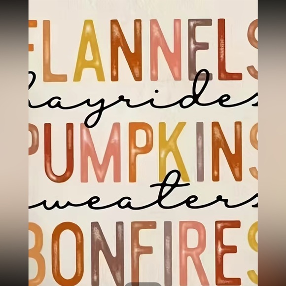 NWT Fall Vibes TShirt - Picture 4 of 5